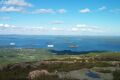 Bar Harbor, ME from Cadillac Mountain in Acadia National Park