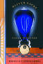 book cover: old blue lightbulb with a glowing tungsten filament